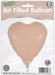 Nude Heart (9 Inch) Packaged 5pk