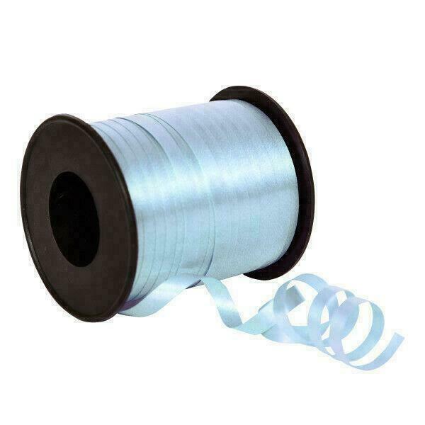 Soft Blue Balloon Curling Ribbon 91.4m (100yds)