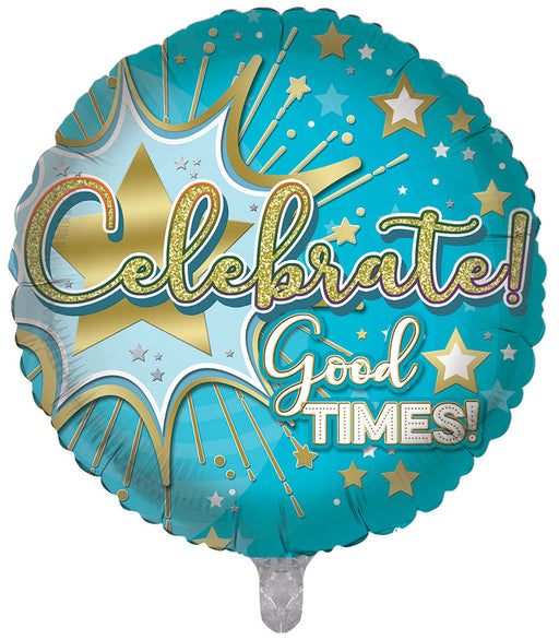 Celebrate Good Times 18 Inch Foil Balloon