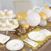 Gold Foil Cardboard Cupcake Stand