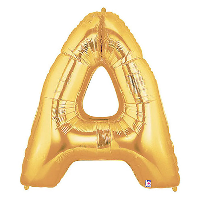 40 Inch Betallic Letter A (Gold)