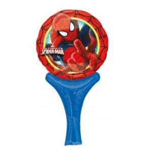 9'' Spiderman Inflate A Fun Air Fill Foil Balloon