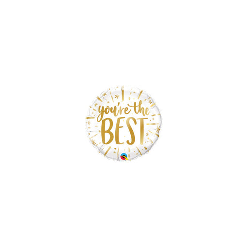 18'' You'Re The Best Gold Foil Balloon