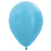 Sempertex Latex Balloons 12 Inch (50pk) Satin Caribbean Blue Balloons