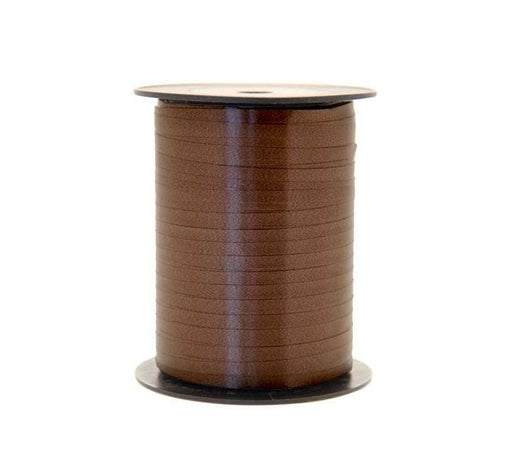 Bolis Chocolate Brown Curling Ribbon 5mm x 500m
