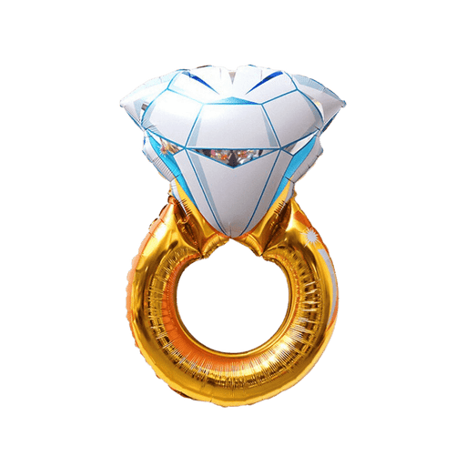 Boom Party Foil Balloon Mini Diamond Ring