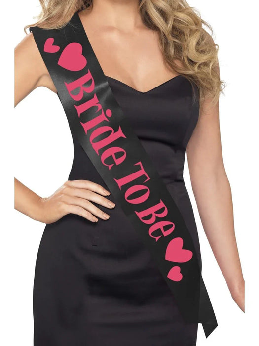 Bride to Be Sash (Black)