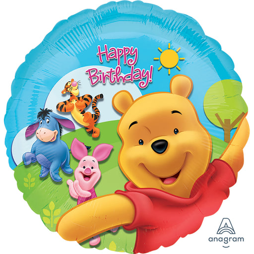 Pooh & Friends Sunny Birthday Standard 18" Foil