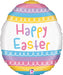 18 Inch Pastel Stripes Easter Egg