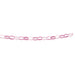 Hot Pink Dots Paper Chain 5Ft