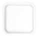 White Square Paper Party Side Plates 16pk