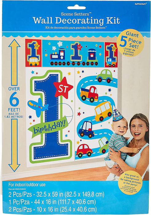 All Aboard Birthday Scene Setter Kit