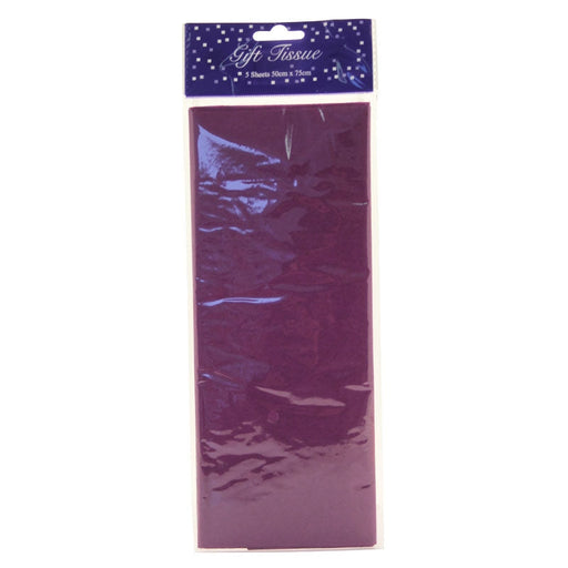 Violet Tissue Paper 5 Sheets Per Pack