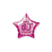 20'' Foil Glitz Pink Prismatic Balloon 60