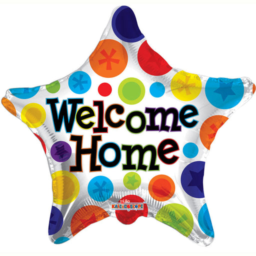 18'' Foil Welcome Home Star
