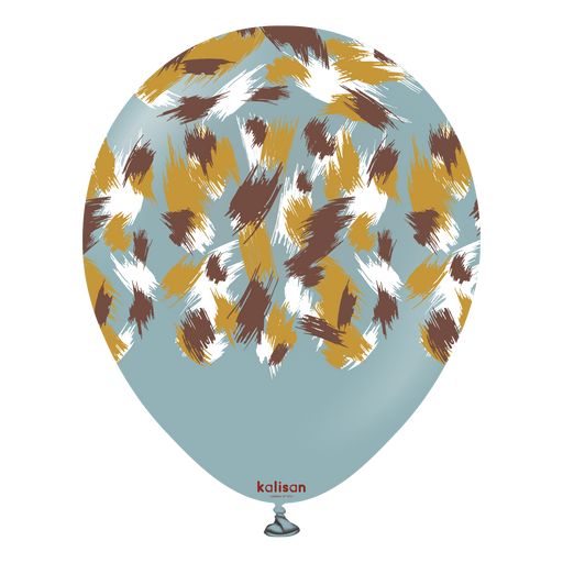 12" Storm Safari Savanna Print Balloons (25pk)
