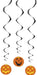 Pumpkin Hanging Swirl Decorations, 26'', 3pk