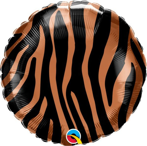 Tiger Striped Foil Balloon