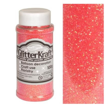 Fine Kraft Sugar Pink Glitter 100G
