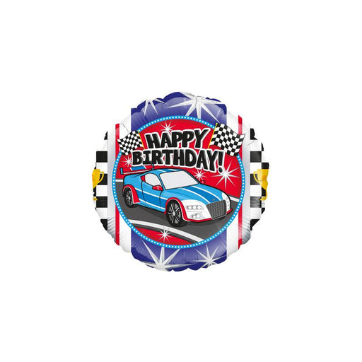 18'' Sports Car Birthday Foil Balloon