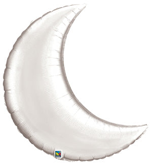 35'' Crescent Moon (Silver) 2pk