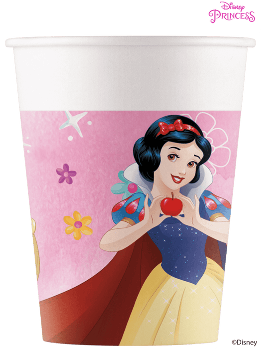 Decorata Party Paper Cups Disney Princess Paper Cups 200ml (8pk)
