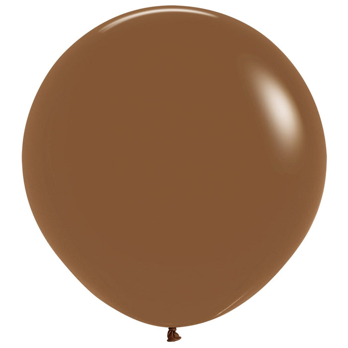 Sempertex Latex Balloons 24 Inch (3pk) Fashion Coffee Balloons