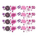 Pink Sparkling Celebration 50th 3 Pack Value Confetti 34g