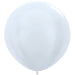 Sempertex Latex Balloons 36 Inch (2pk) Satin Pearl Balloons