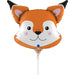 Fox Head Mini Foil 14'' Animal Head