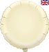 18 Inch Ivory Round