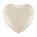 18'' Ivory Heart Foil