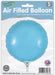 Matte Blue Round (9 Inch) Packaged 5pk