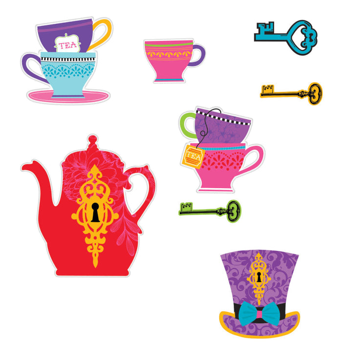 Mad Tea Party Assorted Cut Outs