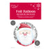 18" Santa Head Foil Balloon