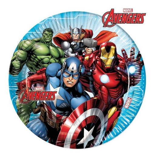 Mighty Avengers Paper Plate 23Cm 8pk (879627)