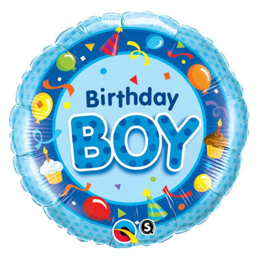 18'' Birthday Boy Blue