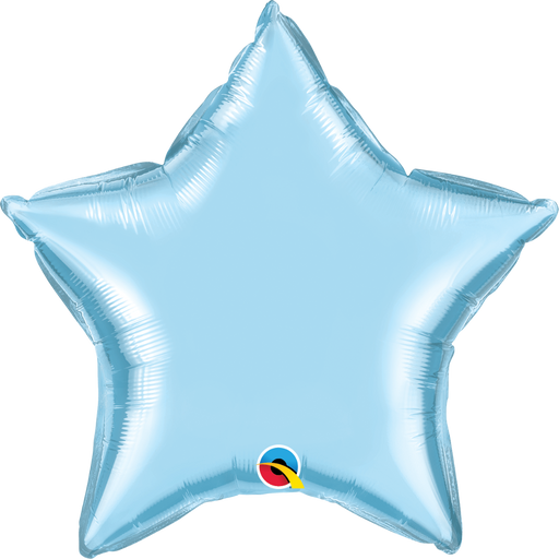 20 Inch Star Pearl Light Blue Foil (Flat)