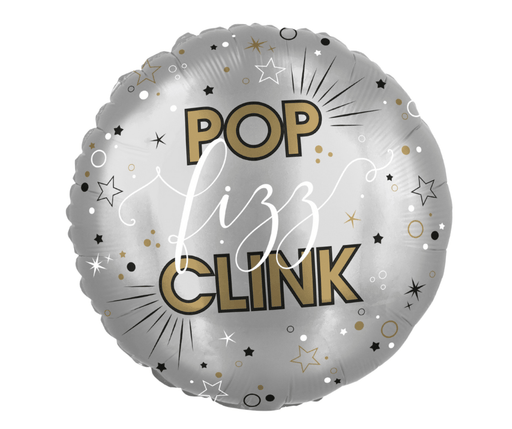 EuroWrap 18" Pop Clink Fizz Foil Balloon