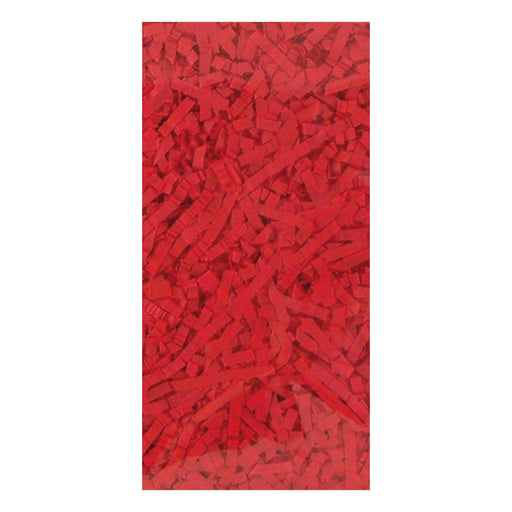 EuroWrap Shredded Paper Shredded Red Tissue Paper