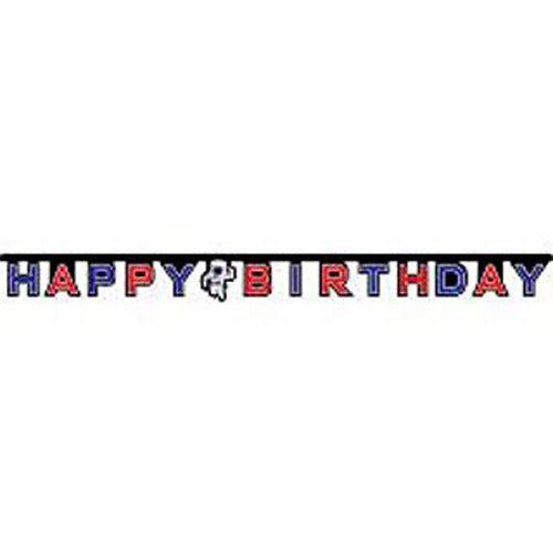 Happy Birthday 'Space Odyssey' Paper Banner (1Ct)
