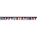 Happy Birthday 'Space Odyssey' Paper Banner (1Ct)