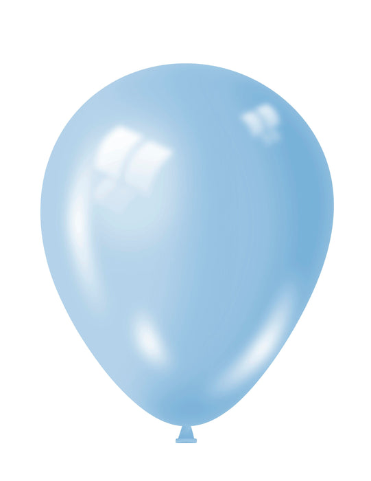 Fantasia Latex Balloons 5" Light Blue Pastel Balloons 50pk