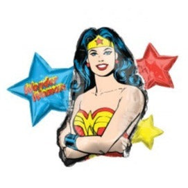 Wonder Woman Shape Foil Balloon