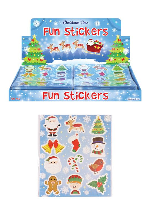 Christmas Sticker Sheet (120 pc)