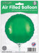 Green Round (9 Inch) Packaged 5pk