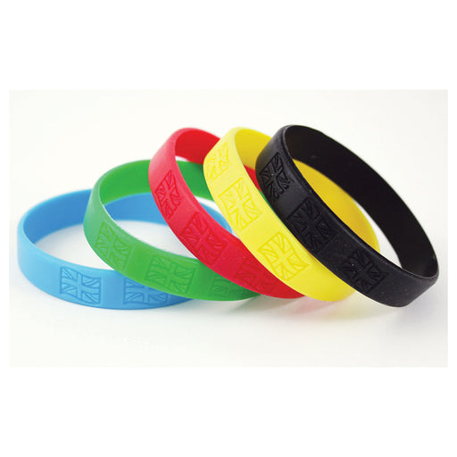 Bracelets - 5 Colours With Union Jack