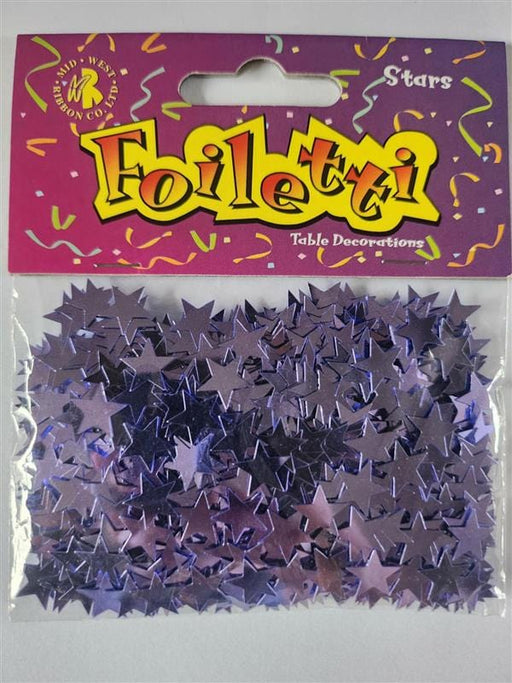 Foiletti Purple Star Confetti 14g