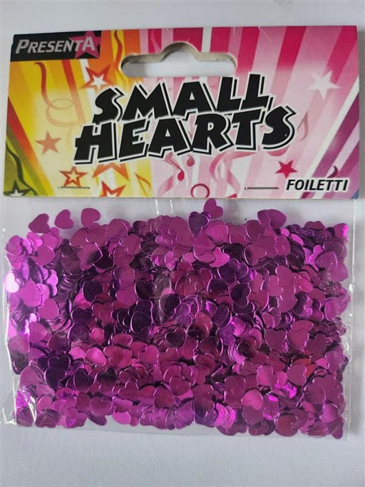 Foiletti Small Pink Hearts Confetti 14g