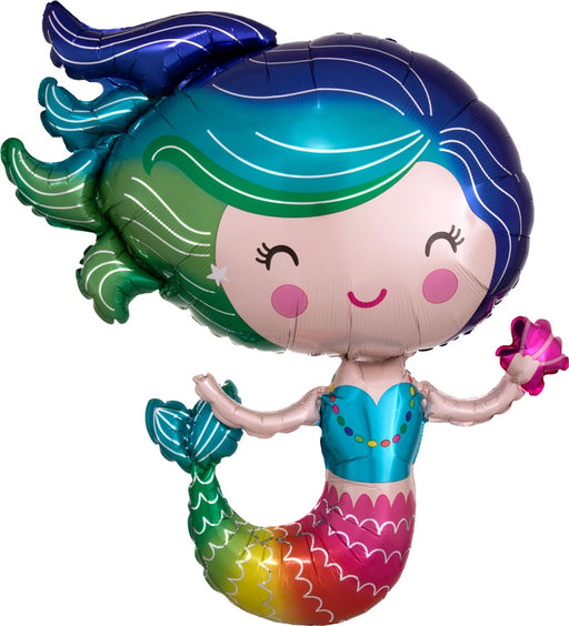 30'' Colourful Mermaid Supershape